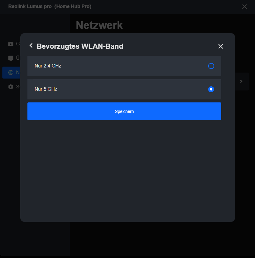 client wifi band preference