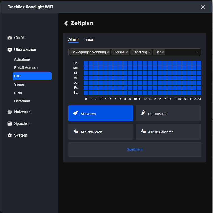 client FTP  Schedule