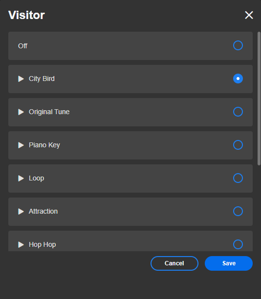 ringtone settings