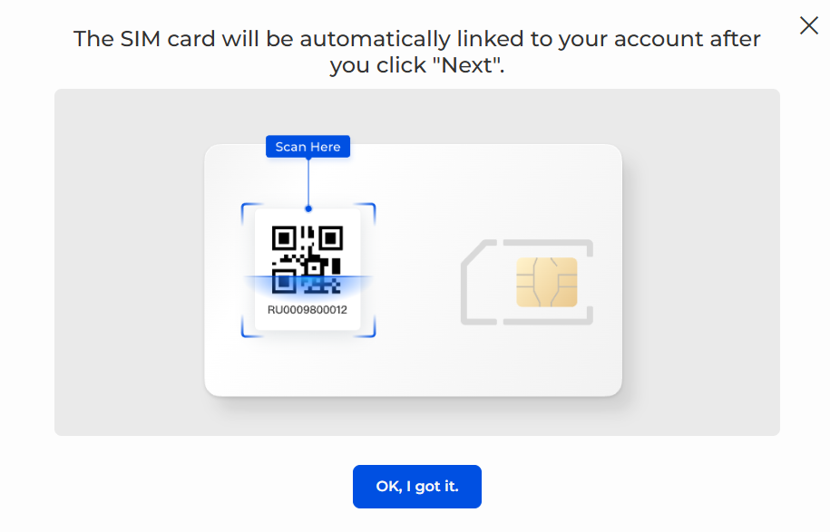 reolink sim card ID