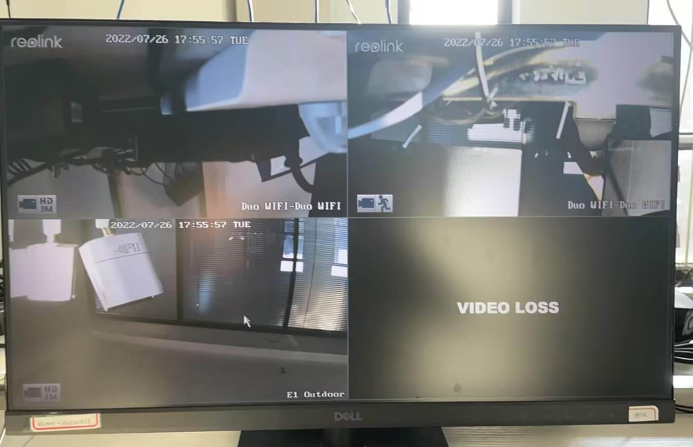 NVR live view
