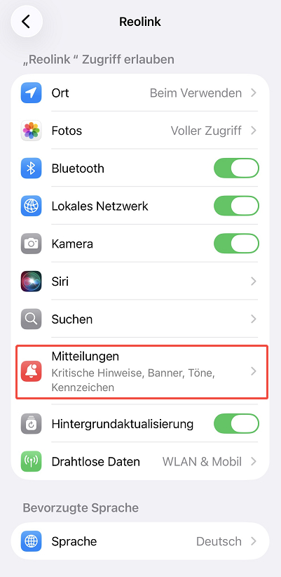 iOS notifications