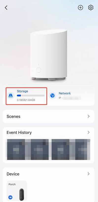 click storage