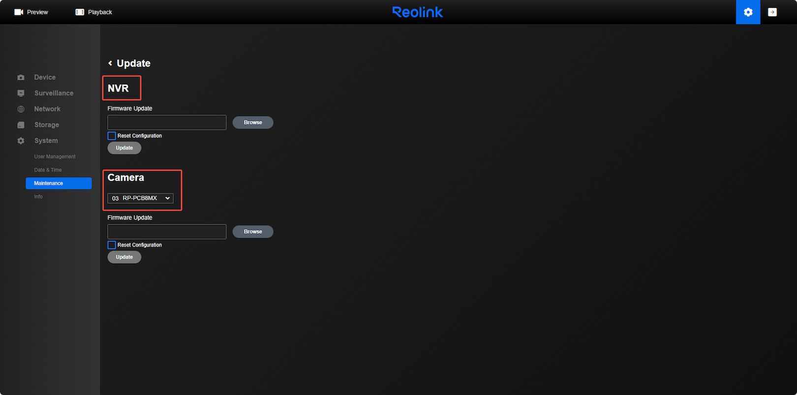 web nvr firmware