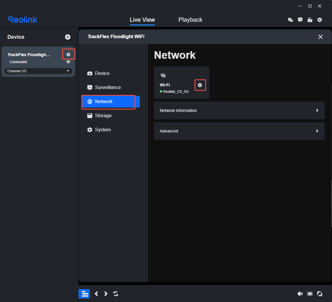 client wifi