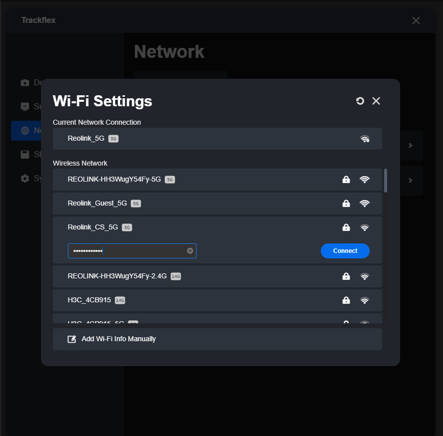 wifi settings