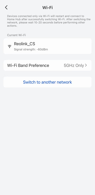 current wifi homehub camera