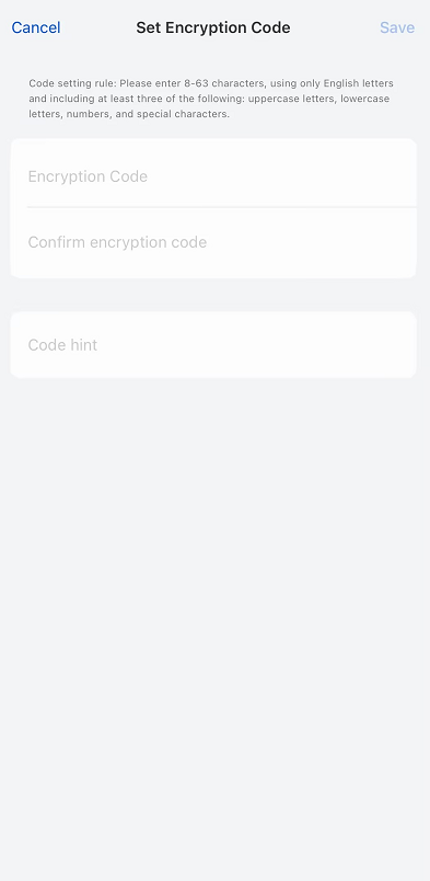 set code