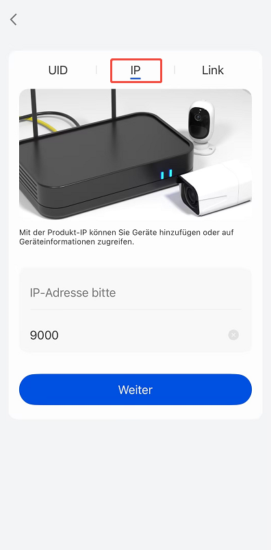 input ip