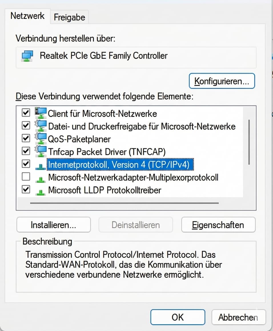 Internet Protocol Version 4
