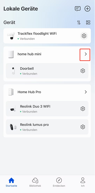go to homehub