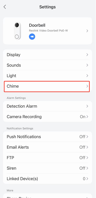 doorbell chime