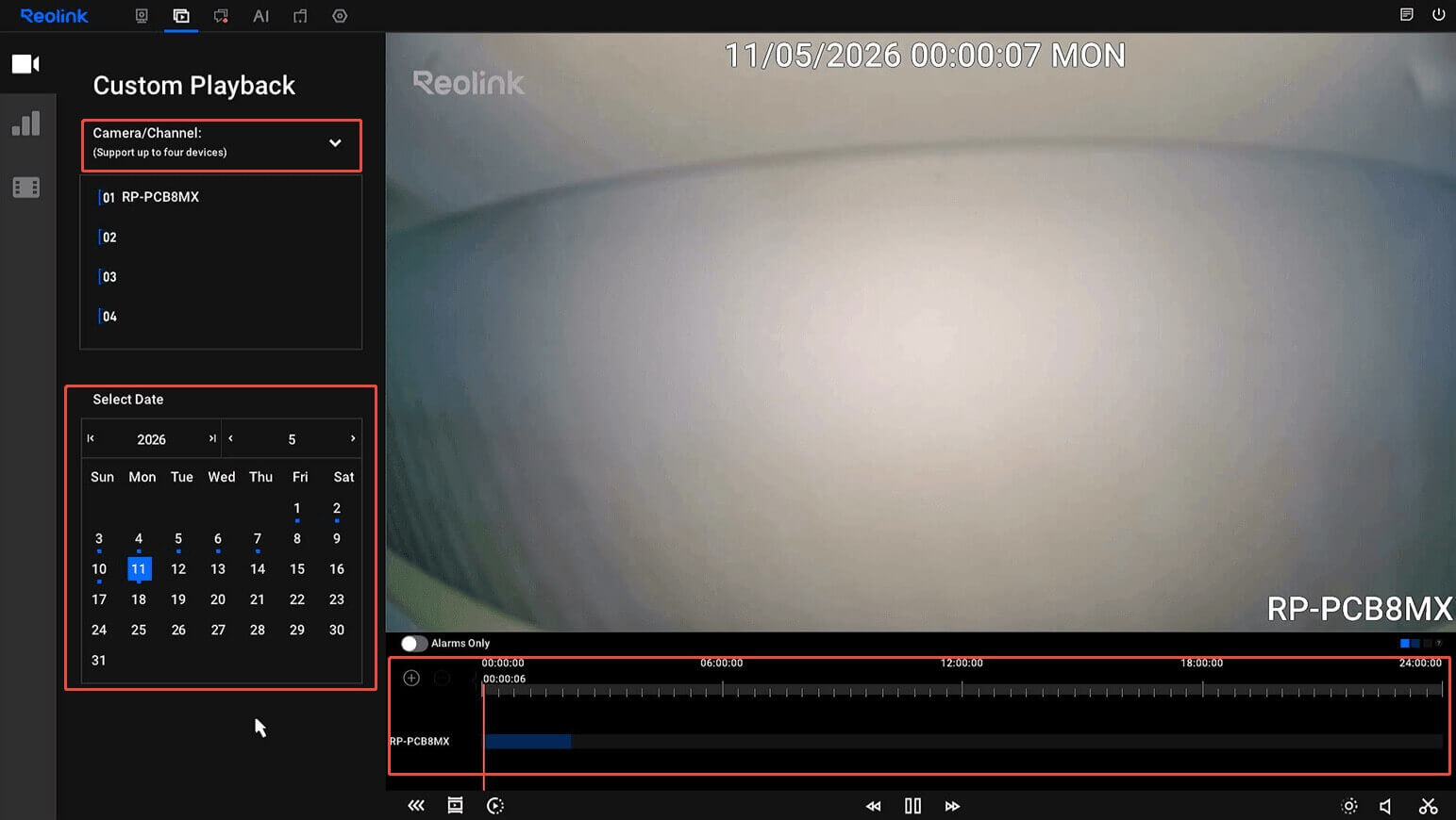 playback page new ui