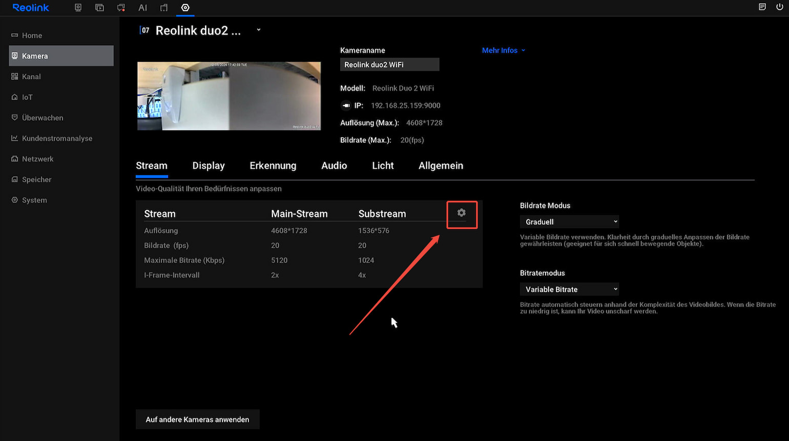 duo wifi nvr stream