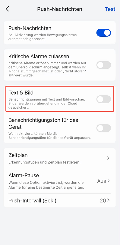text and image