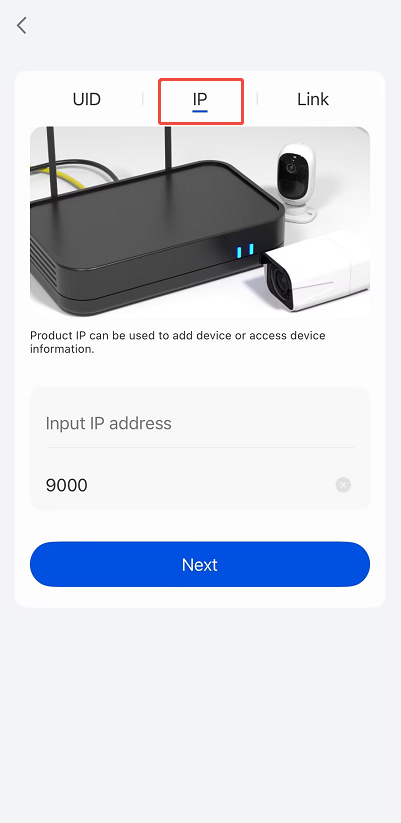 input ip