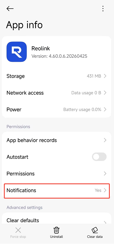 android notifications