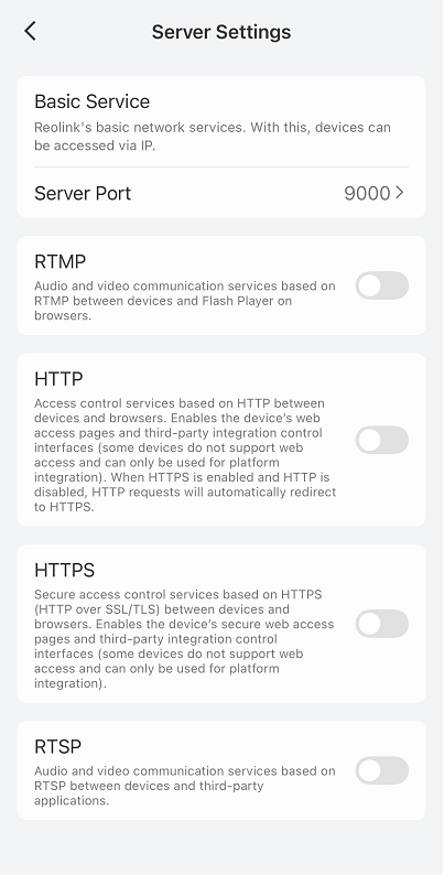 http port
