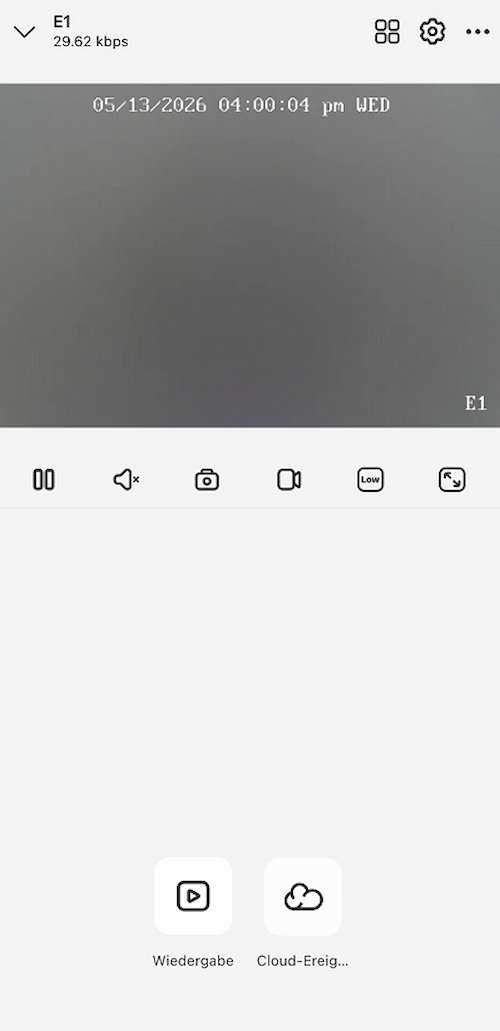 User Account device view