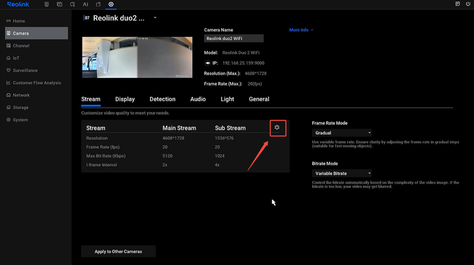 duo wifi nvr stream