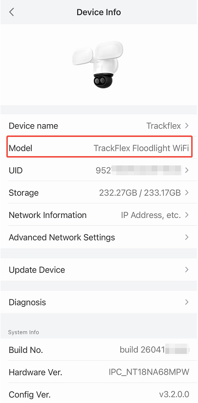 Device info model
