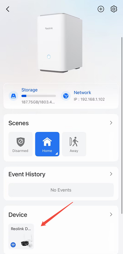 view device in the houmhub