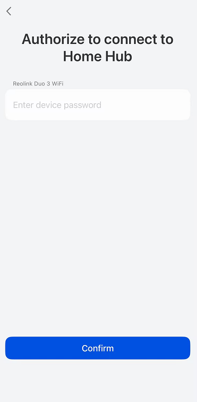 input device password