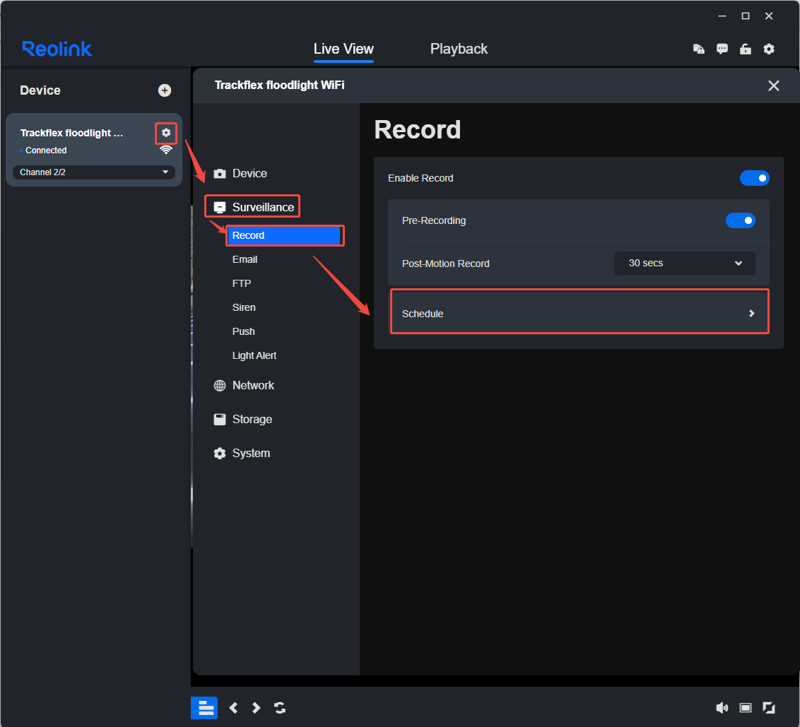 client record