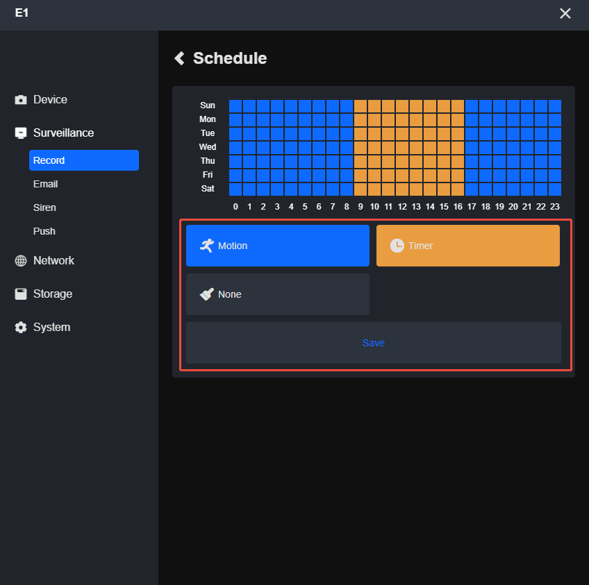 client record without SD card
