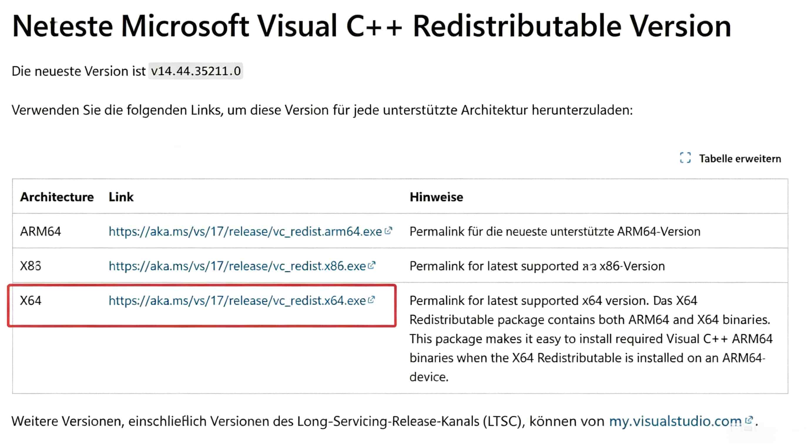 latest microsoft visual