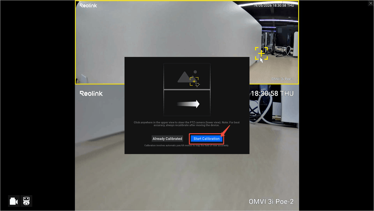 Start Calibration