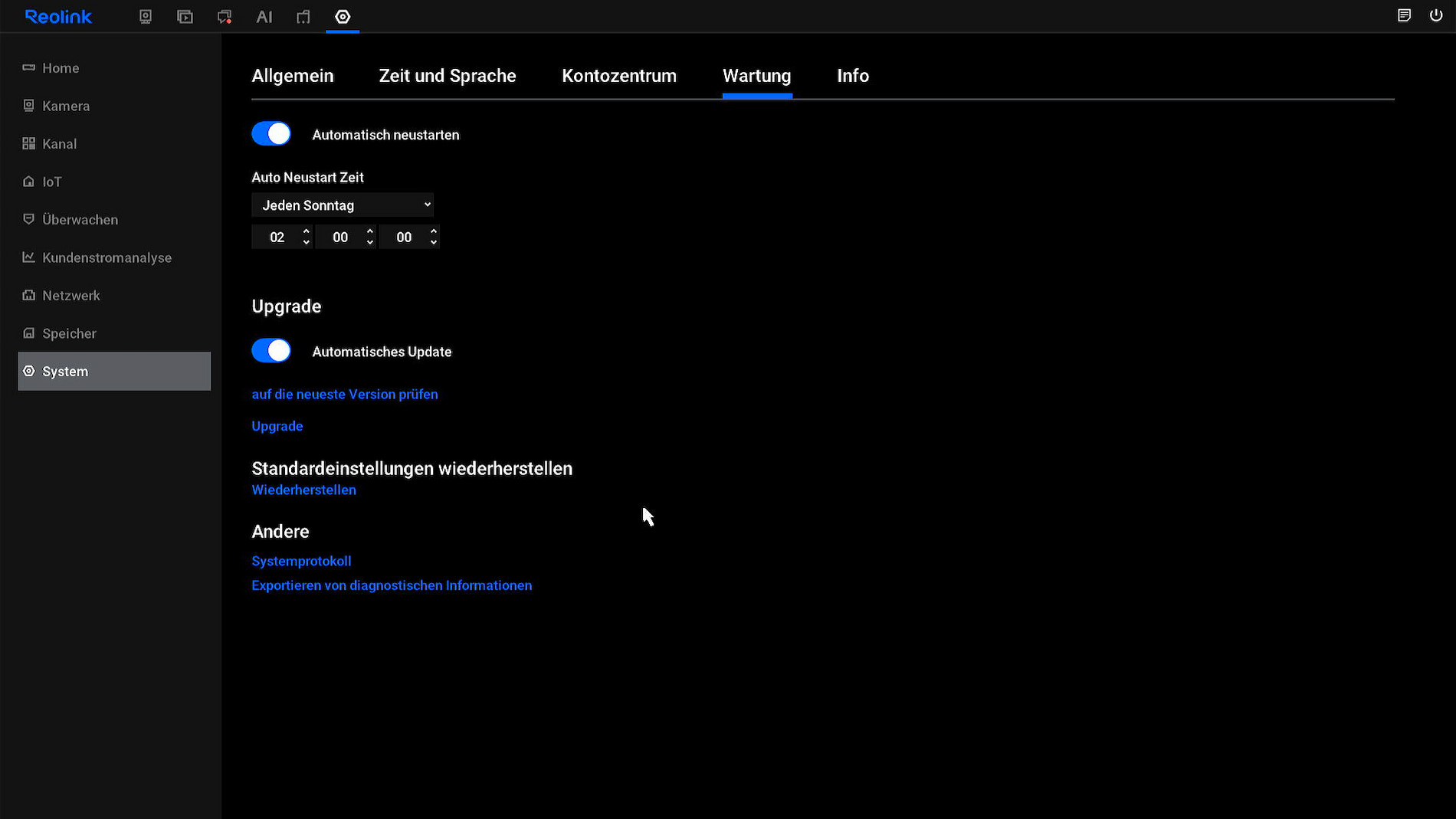 nvr firmware update