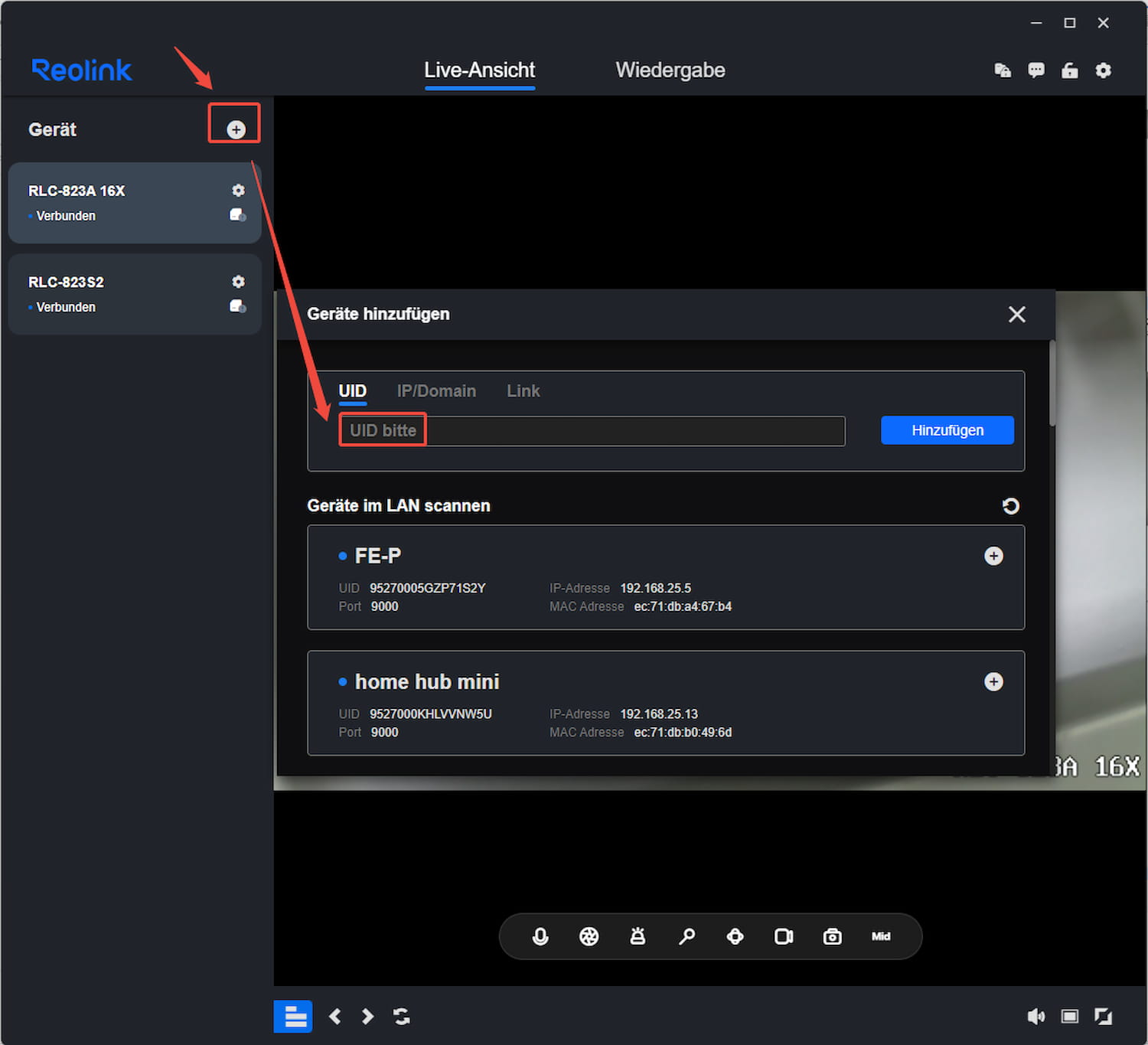 input UID