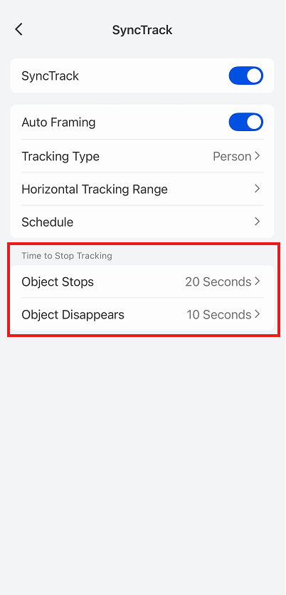 Time to Stop Tracking