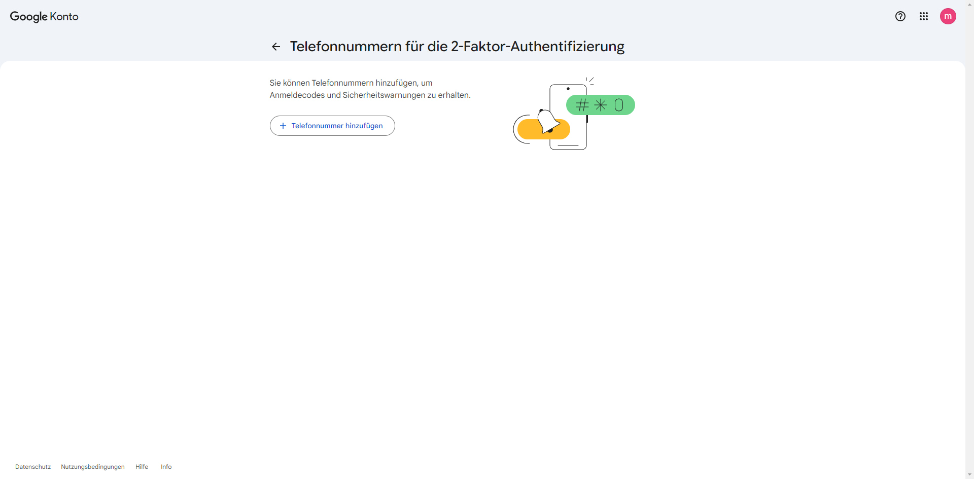2-step verification phone