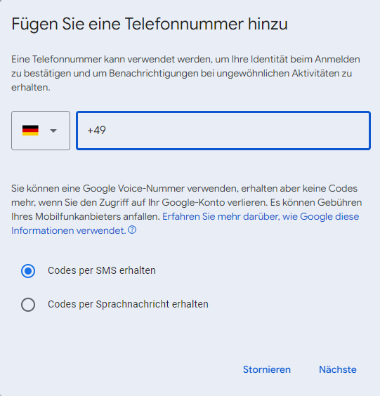 phone number