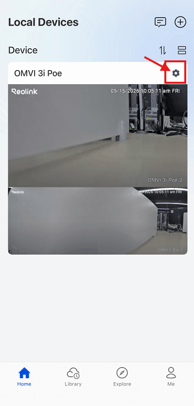 home page