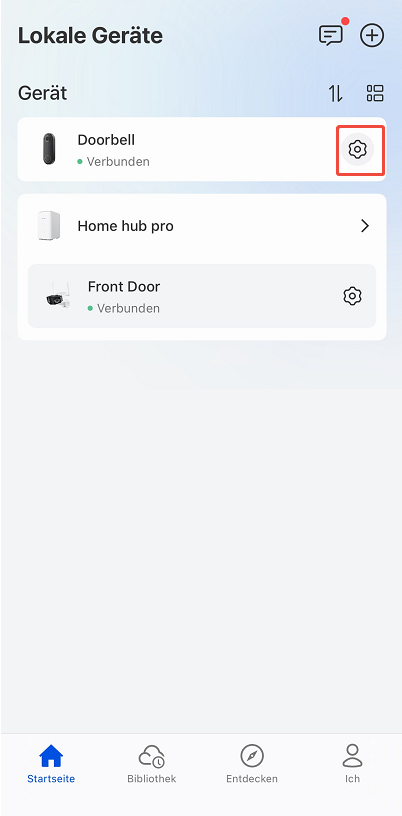 device settings