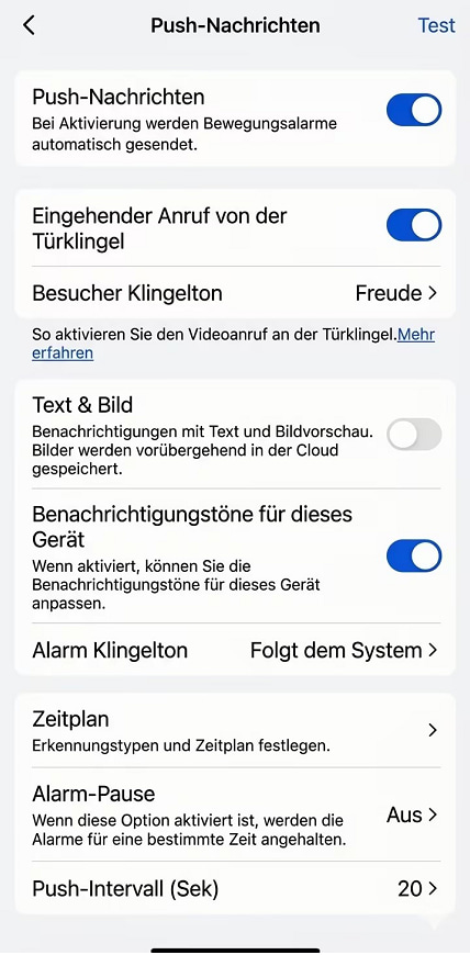 push notification
