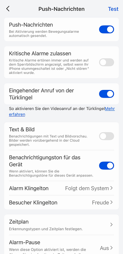 device allow notification