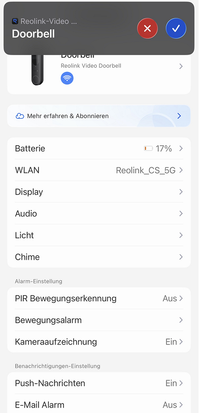 call reolink app
