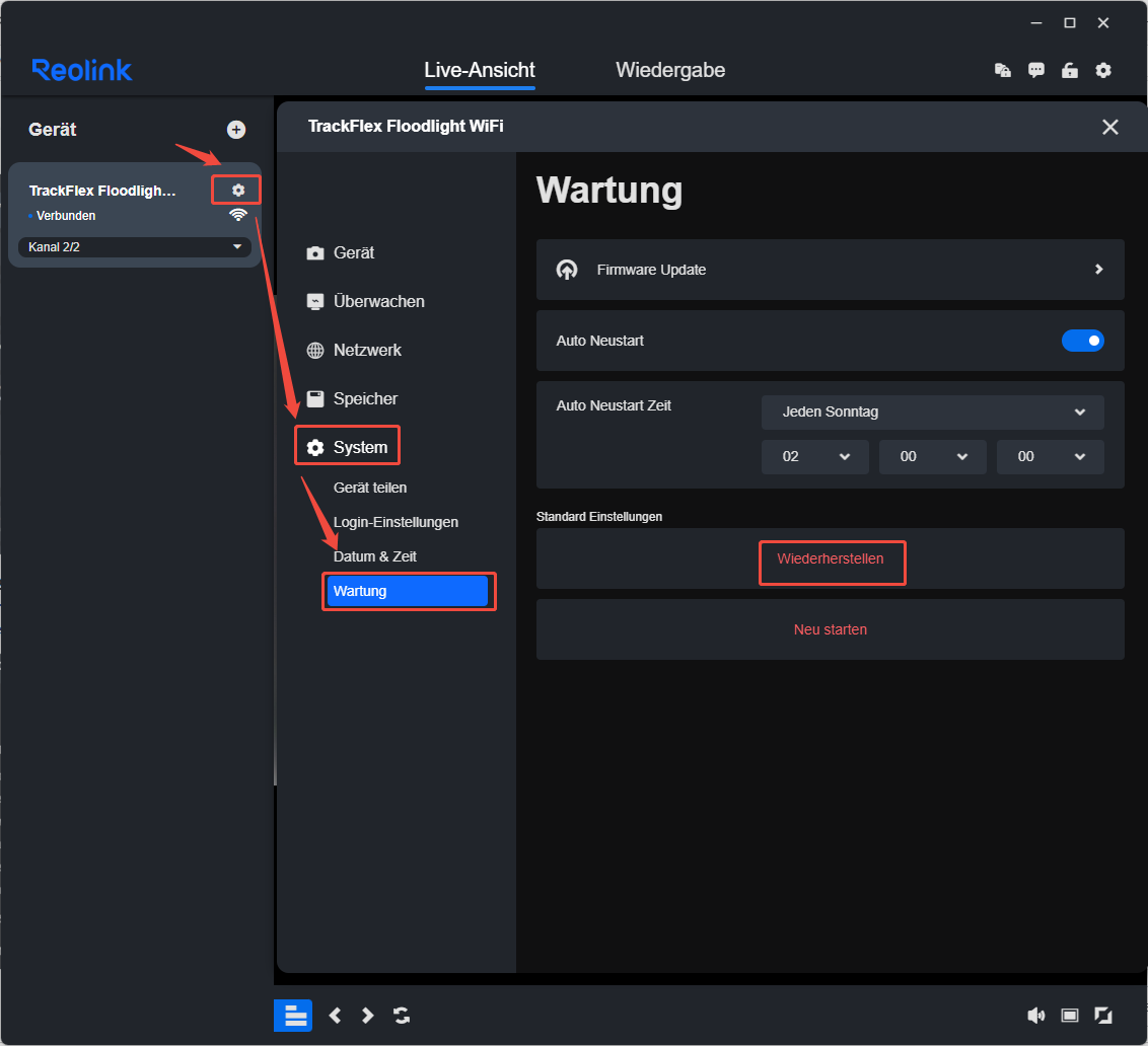 client Restore