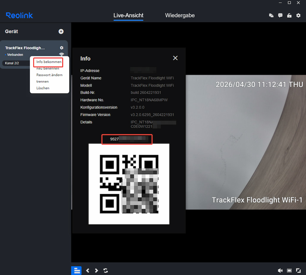 client info UID(