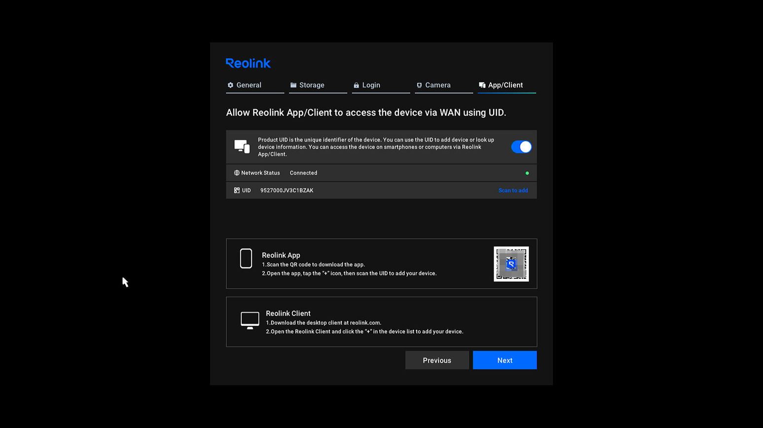 app client