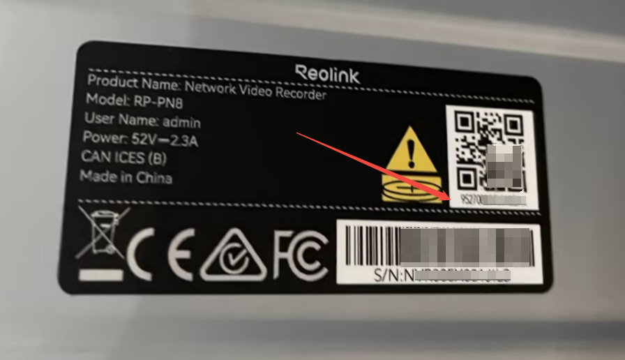 new NVR Info