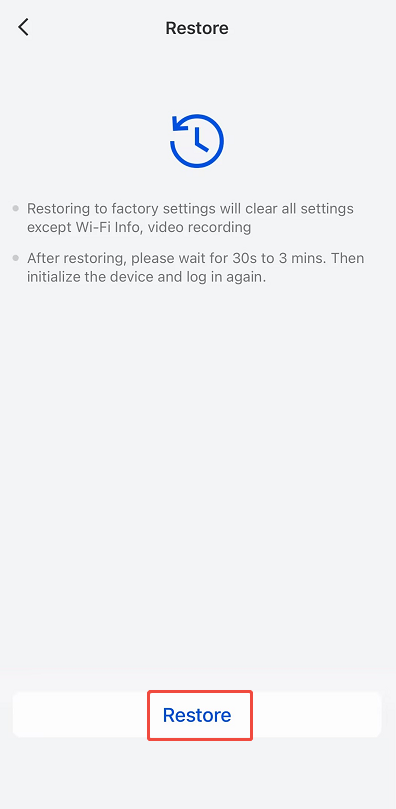 Restore