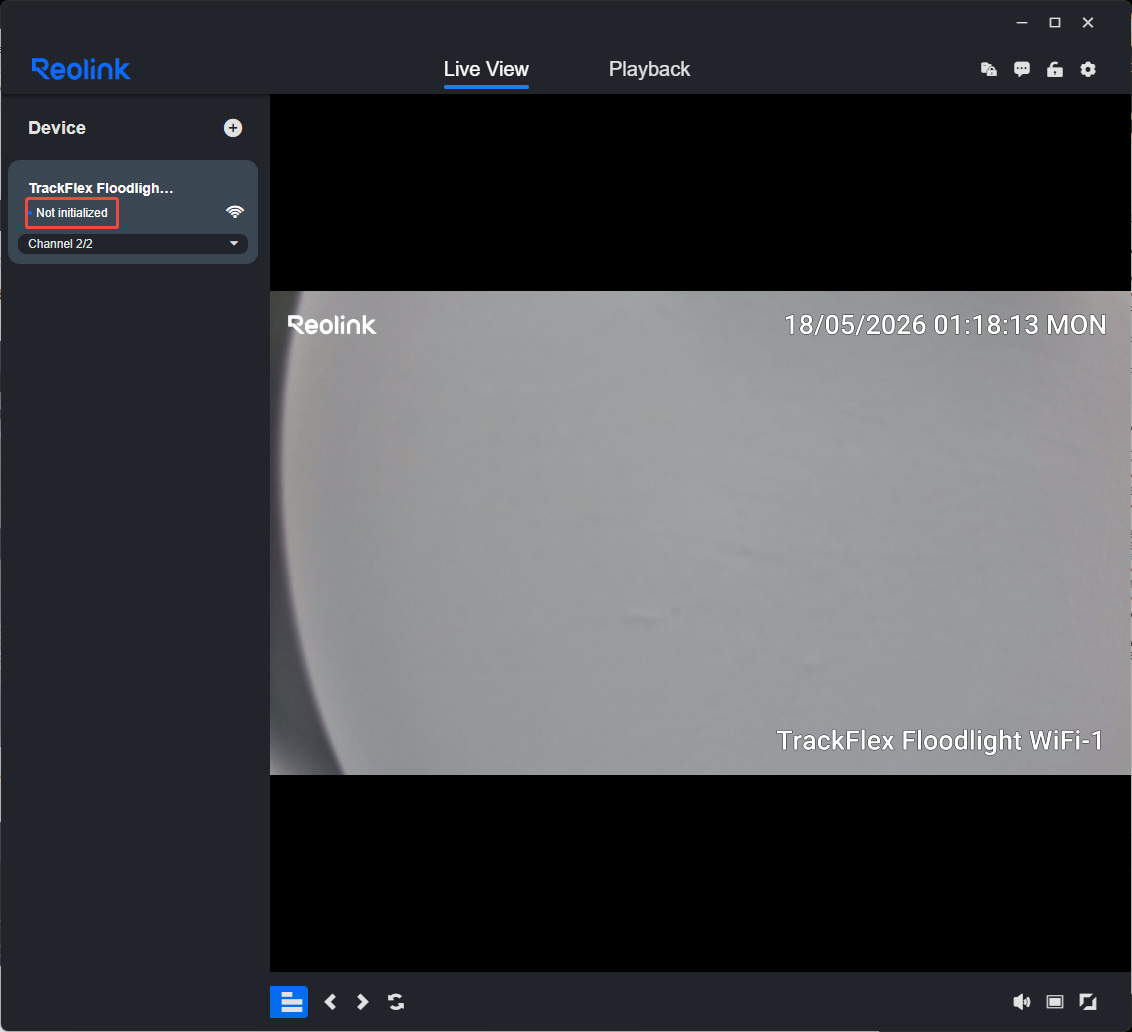 client  not initialized