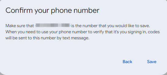 save number
