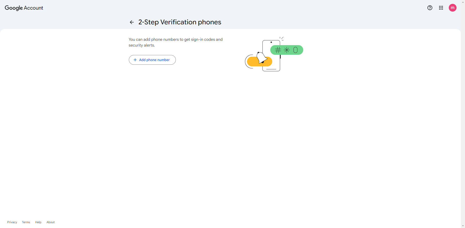 2-step verification phone