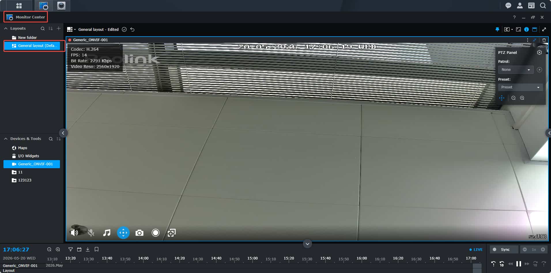 Live view